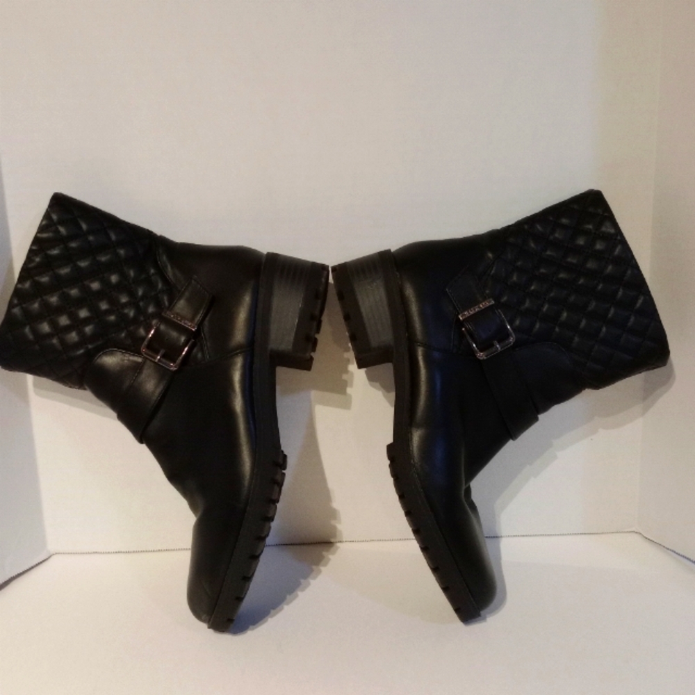 Anne Klein AK Sport‎ Black Short Boots sz. 10